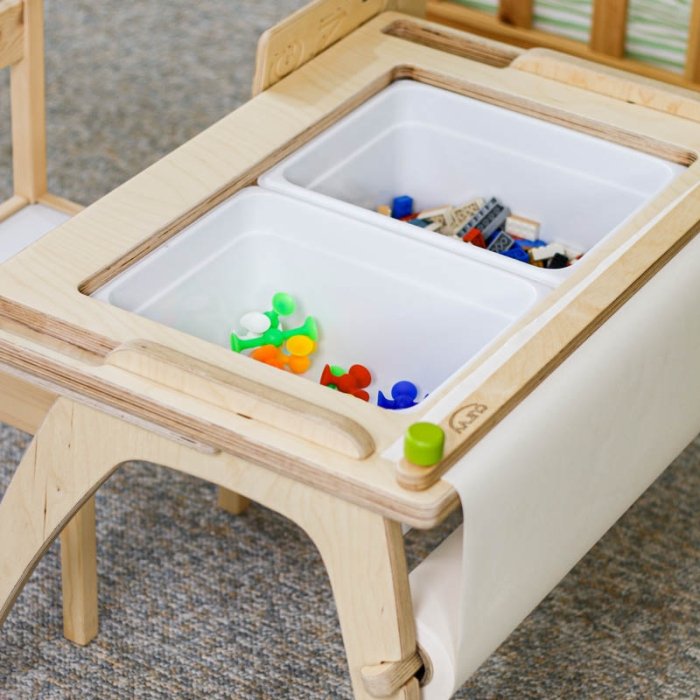 میز کودک مونته سوری به همراه رول کاغذ کد 30605559