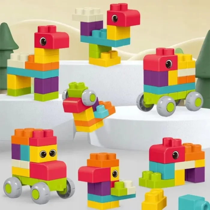 اسباب بازی آجره  نرم 47 تکه کد 188622