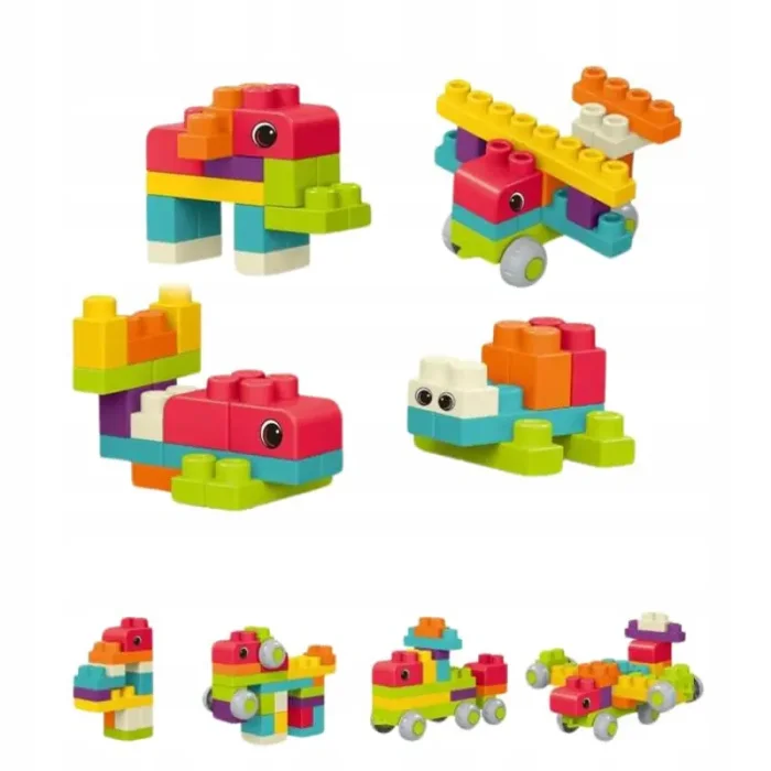 اسباب بازی آجره  نرم 47 تکه کد 188622