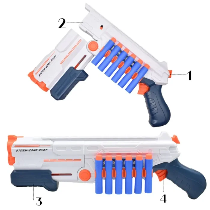 تفنگ اسباب بازی کودک BLAZE STORM کد Z11581A