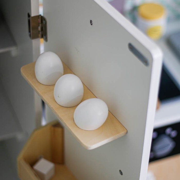 آشپزخانه چوبی کودک فول آپشن به همراه یخچال سایز بزرگ کد BL21159