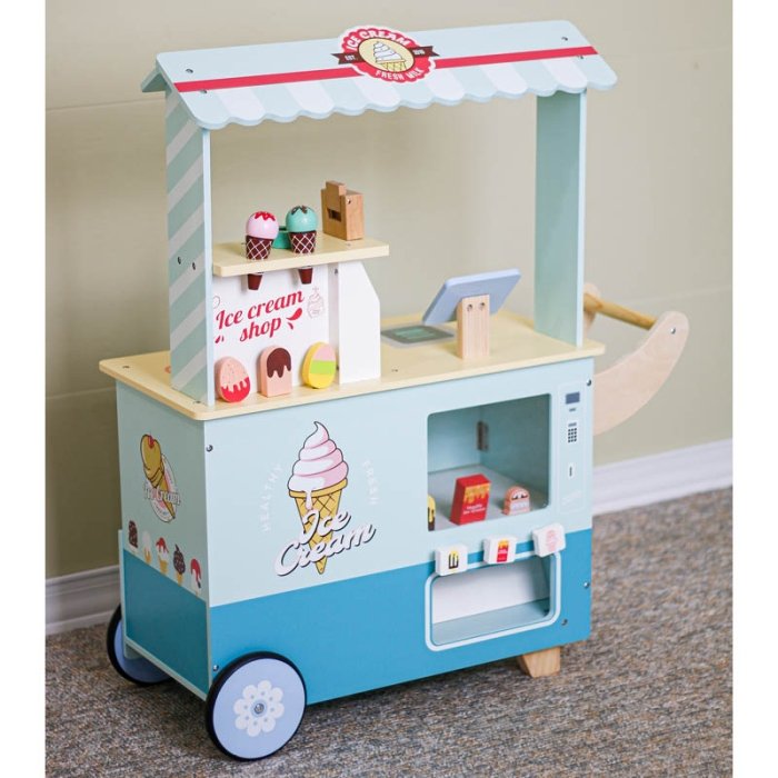 اسباب بازی استند بستنی چوبی کد MSN23038