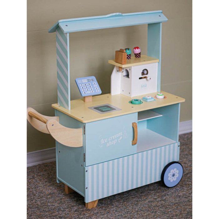 اسباب بازی استند بستنی چوبی کد MSN23038