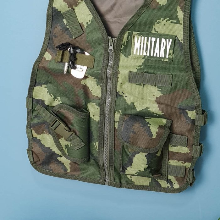 لباس مشاغل کودک پلیس ارتش با لوازم کد M012A