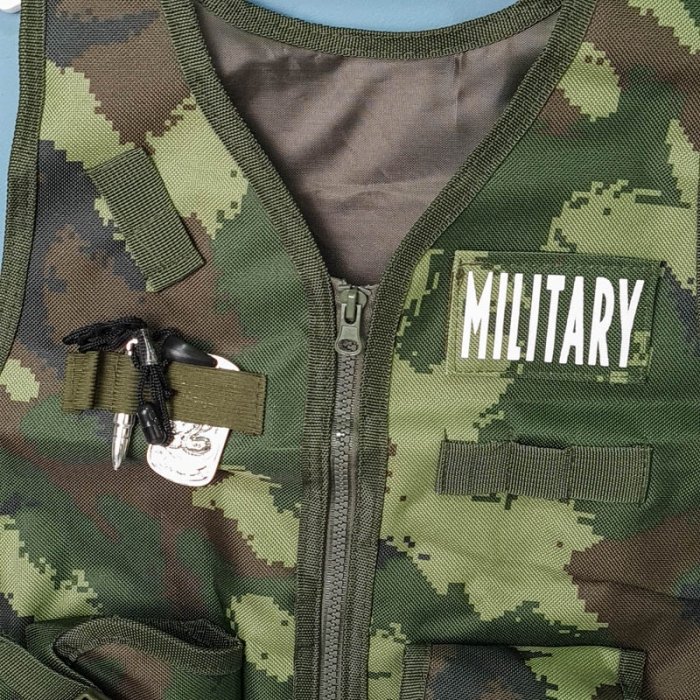 لباس مشاغل کودک پلیس ارتش با لوازم کد M012A