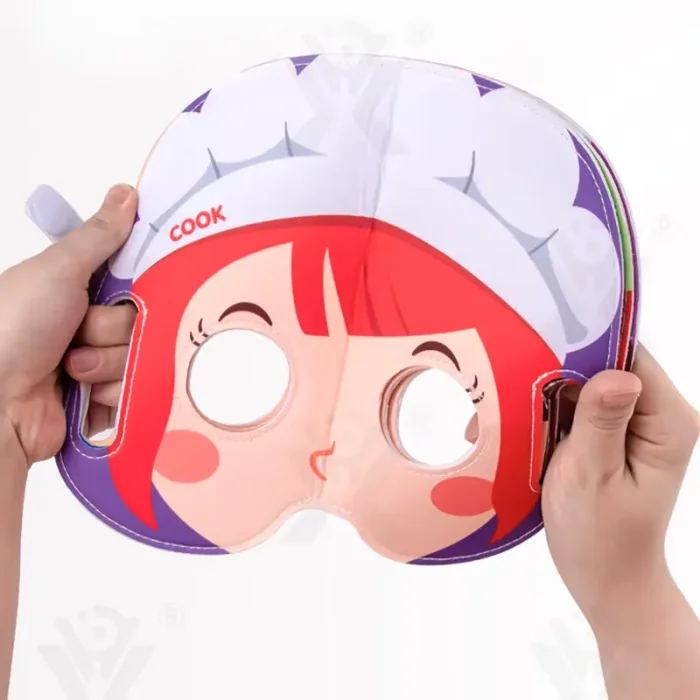 ماسک پارچه ای کتابی کد YL102272