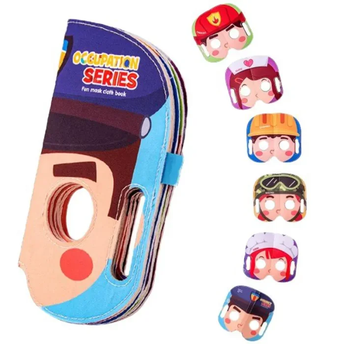 ماسک پارچه ای کتابی کد YL102272