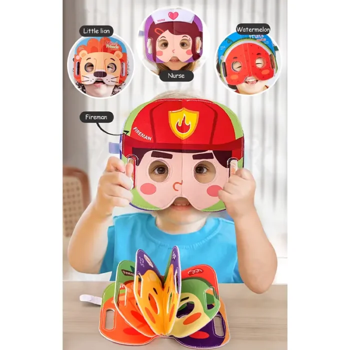 ماسک پارچه ای کتابی کد YL102272