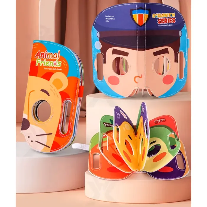 ماسک پارچه ای کتابی کد YL102272