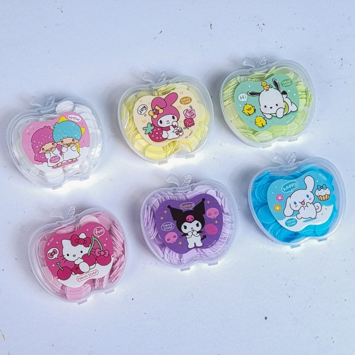 صابون کاغذی فانتزی طرح کرومی کد XZ1027