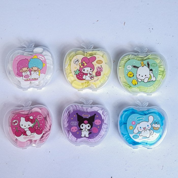 صابون کاغذی فانتزی طرح کرومی کد XZ1027