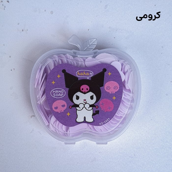 صابون کاغذی فانتزی طرح کرومی کد XZ1027