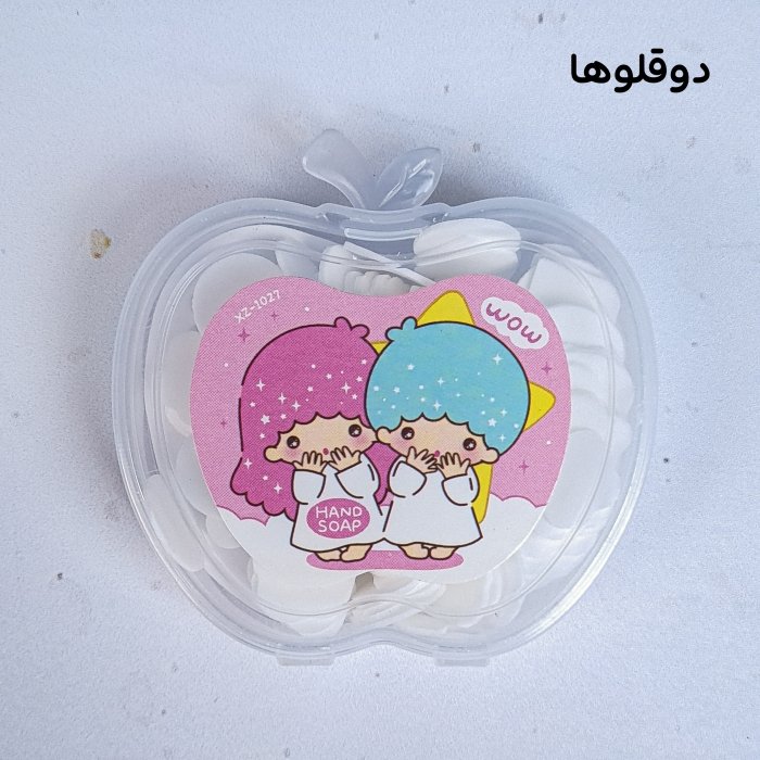 صابون کاغذی فانتزی طرح کرومی کد XZ1027