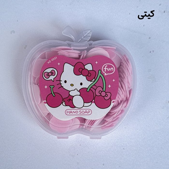 صابون کاغذی فانتزی طرح کرومی کد XZ1027