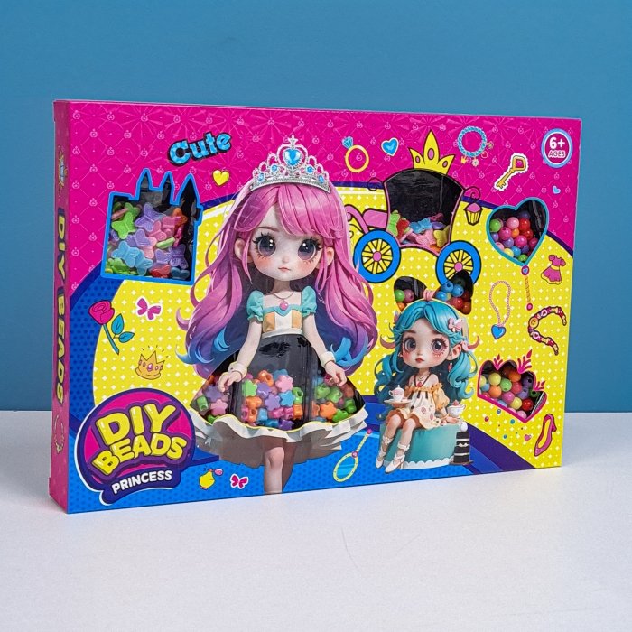 ست ساخت دستبند و گردنبند کودک کد BTX6004E