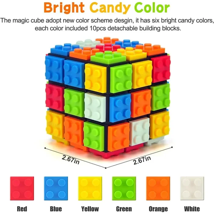 مکعب روبیک لگویی 3*3*3 کد FX7780