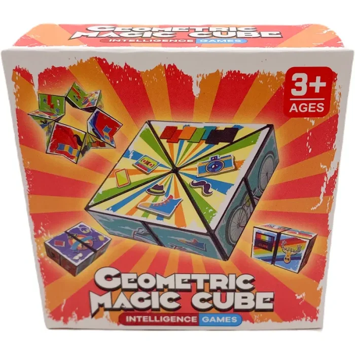 مکعب جادویی  Geometric Magic Cube کد 180831