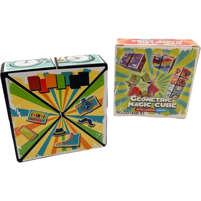 مکعب جادویی  Geometric Magic Cube کد 180831