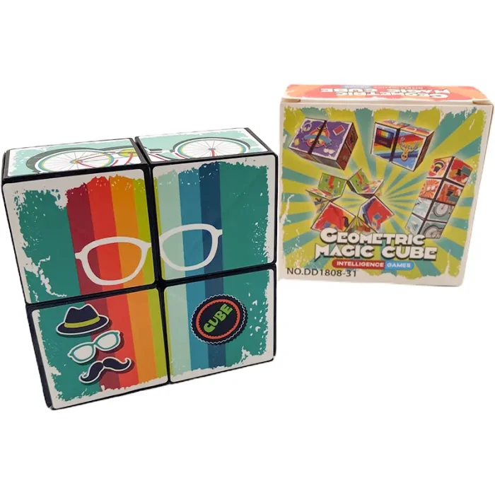 مکعب جادویی  Geometric Magic Cube کد 180831