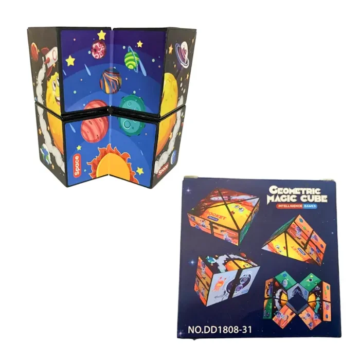مکعب جادویی  Geometric Magic Cube کد 180831