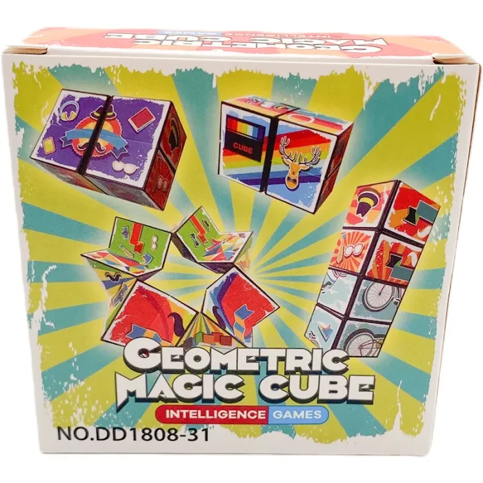 مکعب جادویی  Geometric Magic Cube کد 180831