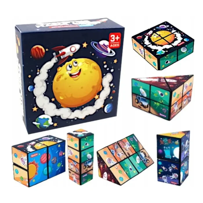 مکعب جادویی  Geometric Magic Cube کد 180831