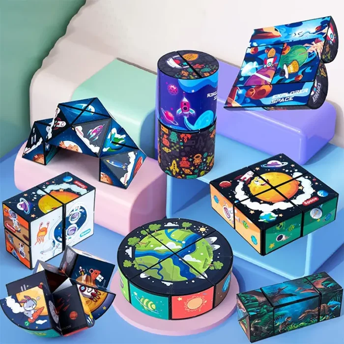 دایره جادویی  Geometric Magic Cube کد 180835