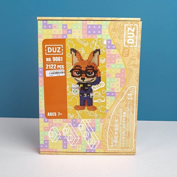 لگو 2122 تکه مدل نیک زوتوپیا کد 9061