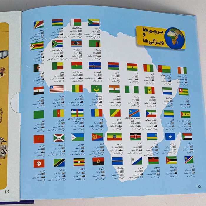 کتاب اطلس سه بعدی جهان کد 26955