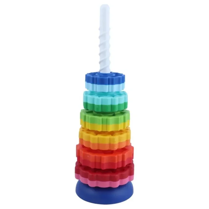 اسباب بازی گردونه برج هوش رنگین کمانی کد 300062