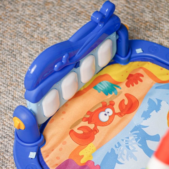 تشک بازی موزیکال پیانو دار هانگر  HUANGER طرح دریا کد HE0631