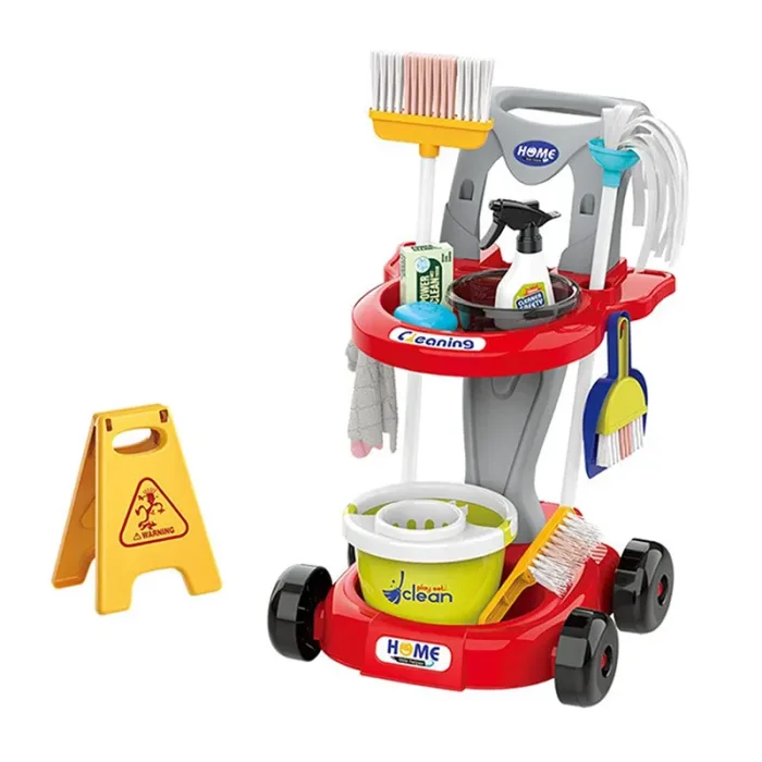 اسباب بازی ست نظافت به همراه ترولی 19 تکه کد HW23211758