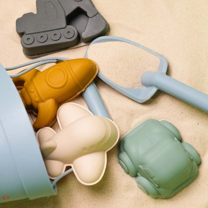 ست  سطل ساحلی سیلیکونی کد GYGJ007