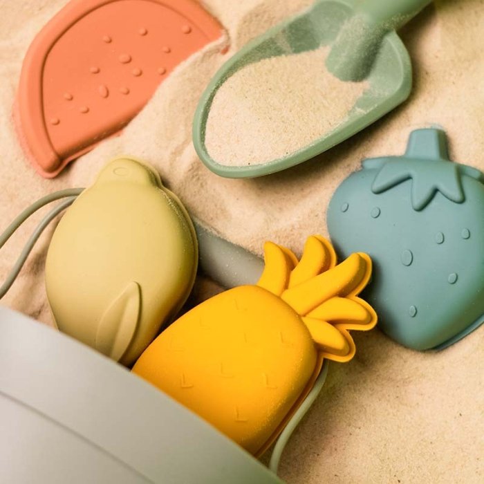 ست  سطل ساحلی سیلیکونی کد GYGJ007