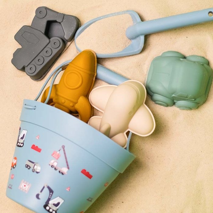 ست  سطل ساحلی سیلیکونی کد GYGJ007