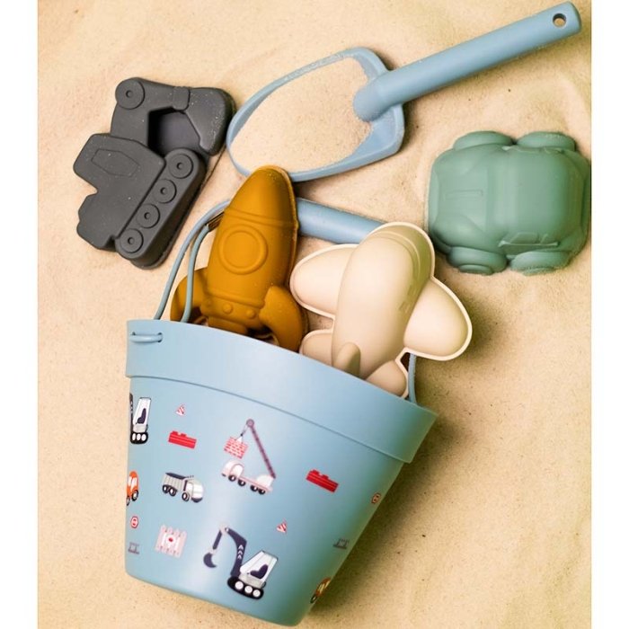 ست  سطل ساحلی سیلیکونی کد GYGJ007