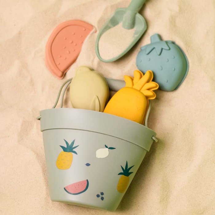 ست  سطل ساحلی سیلیکونی کد GYGJ007