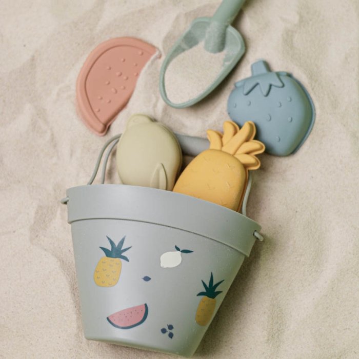 ست  سطل ساحلی سیلیکونی کد GYGJ007