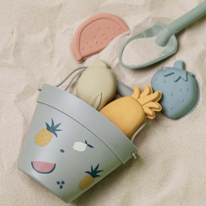 ست  سطل ساحلی سیلیکونی کد GYGJ007