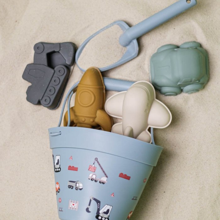 ست  سطل ساحلی سیلیکونی کد GYGJ007