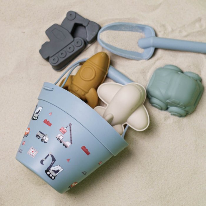 ست  سطل ساحلی سیلیکونی کد GYGJ007