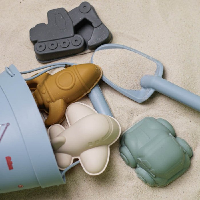 ست  سطل ساحلی سیلیکونی کد GYGJ007