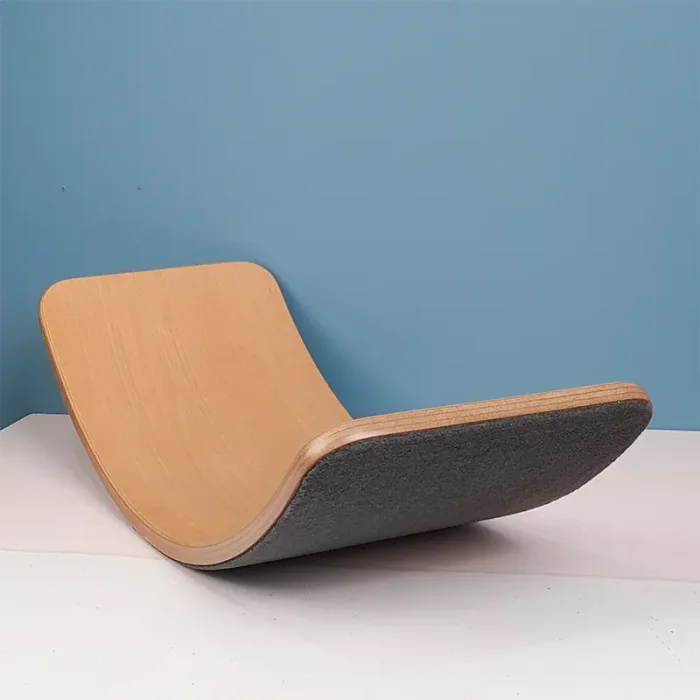 تخته تعادلی چوبی سایز بزرگ با زیره مشکی curvy مدل P/5555/ME