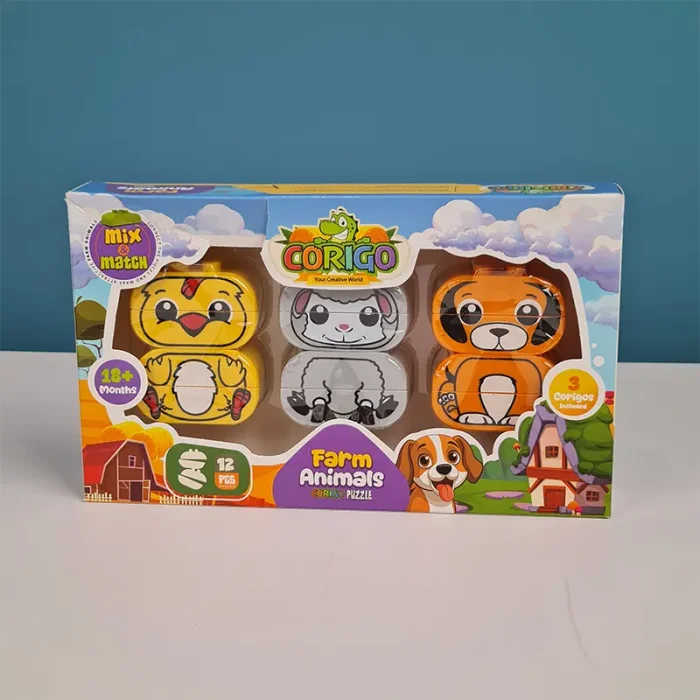 لگو دوپلو حیوانات مزرعه 12 تکه کد CP004