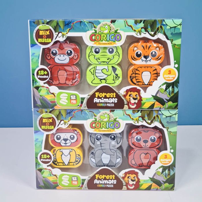 لگو دوپلو حیوانات جنگل 12 تکه کد CP005