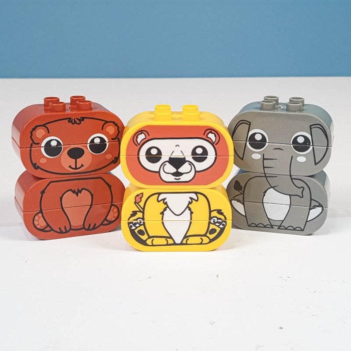 لگو دوپلو حیوانات جنگل 12 تکه کد CP005