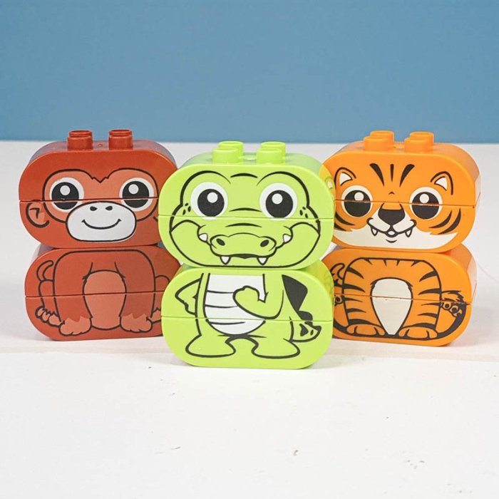 لگو دوپلو حیوانات جنگل 12 تکه کد CP005