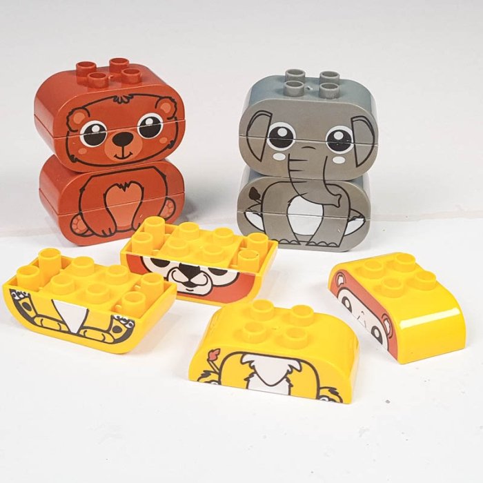 لگو دوپلو حیوانات جنگل 12 تکه کد CP005