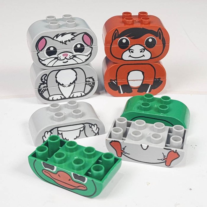 لگو دوپلو حیوانات مزرعه 12 تکه کد CP004