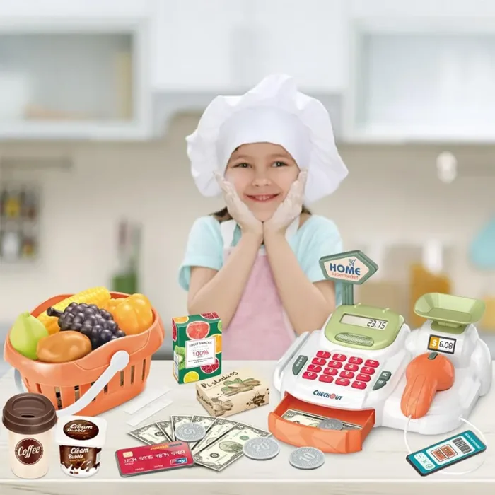 ست صندوق فروشگاهی با سبد خرید 36 تکه کد ZY1405403